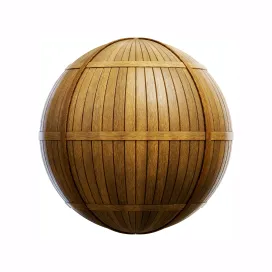 Wooden fence 9